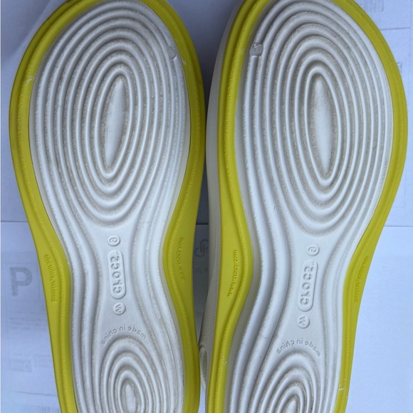 Women’s White Slip On Crocs - Picture 5 of 6